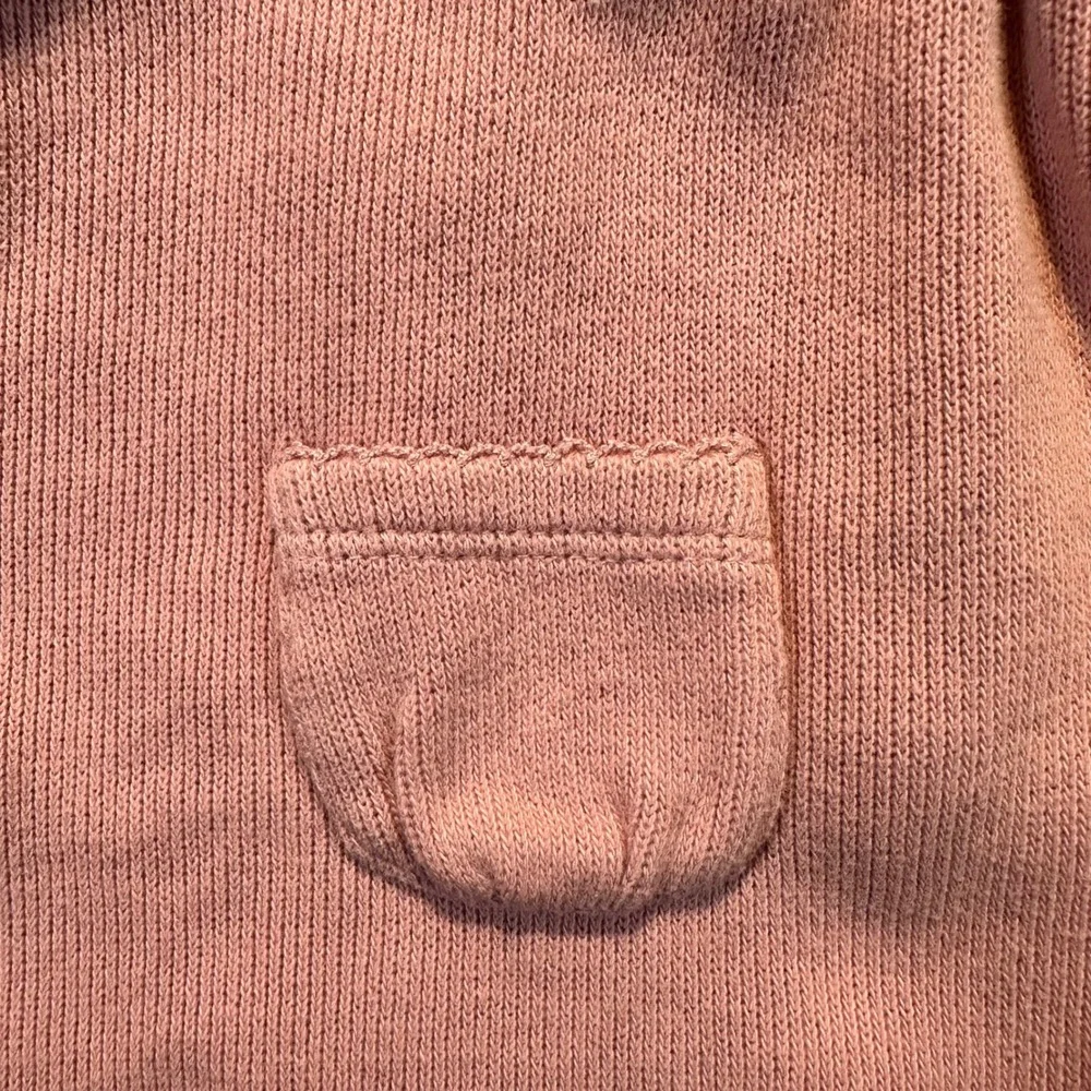 Ralph Lauren Knit Romper Baby Girls 6M Pink Shawl Collar Preppy Classic Coverall